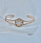 Bangle Premium Collection - White zircons